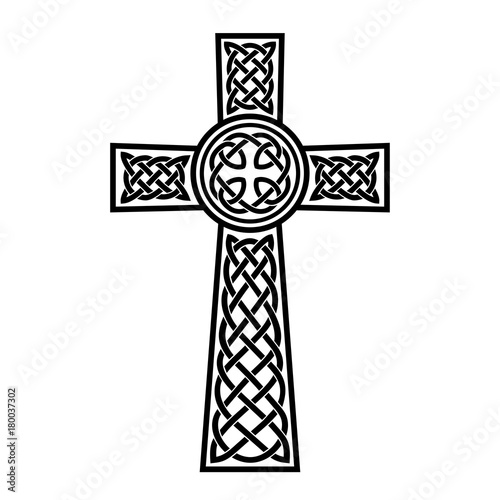 Decorative Celtic cross