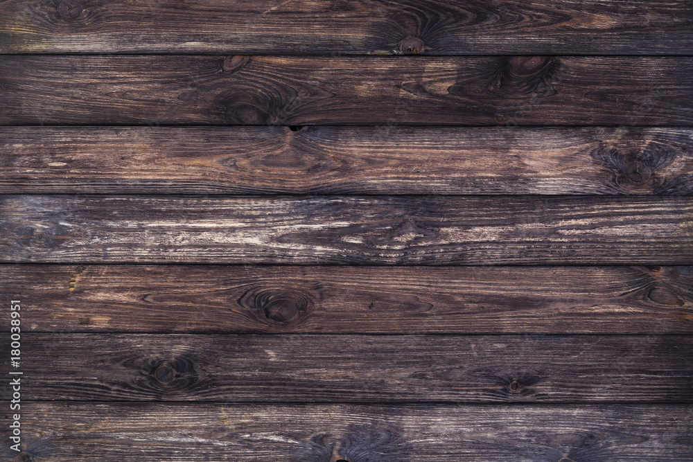 Dark wood background, old wooden texture
