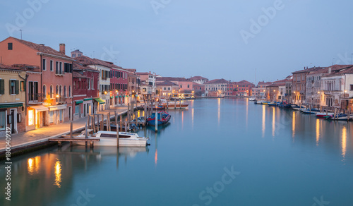 Abendstimmung in Murano, Italien 