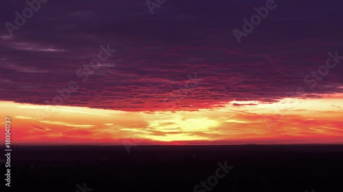Sunset, view from the 18th floor