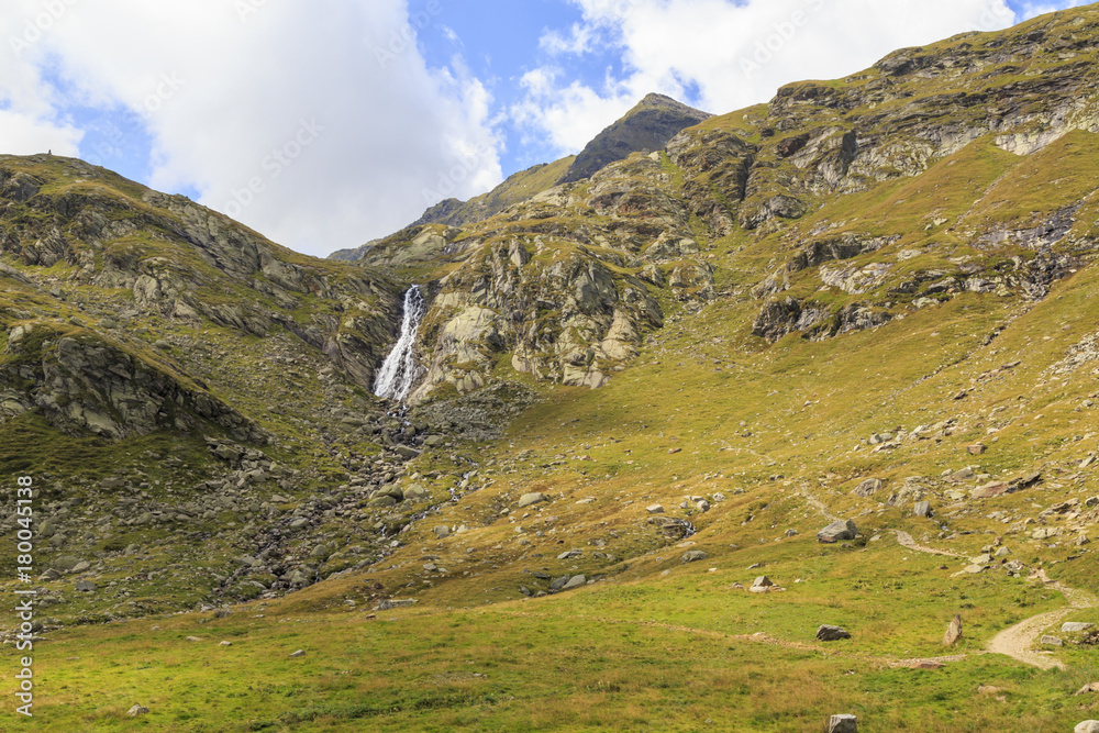 Spronser Tal in Südtirol, Italien, Spronser valley in south Tyrol, Italy