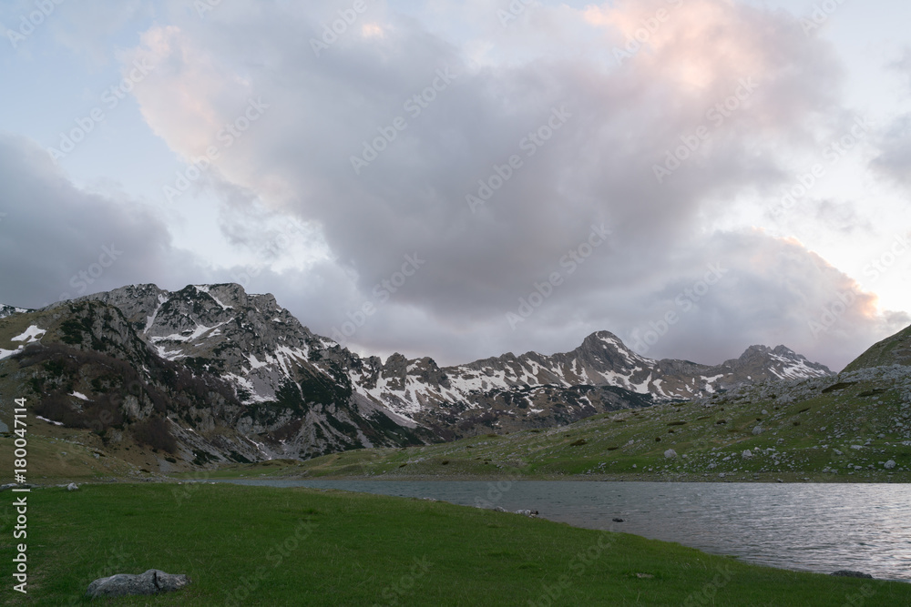 spring mountains in Durmitor national Park