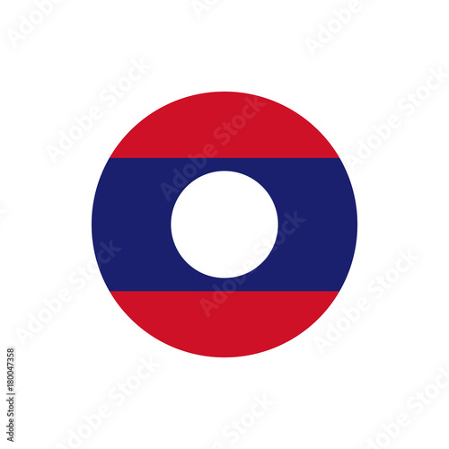 Laos flag, official colors and proportion correctly. Free Download Laos flag, official colors and proportion correctly. - GFXLoad