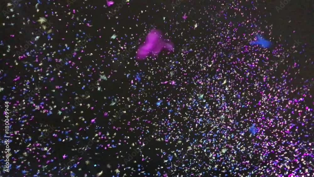 Confetti Explosion on Concert