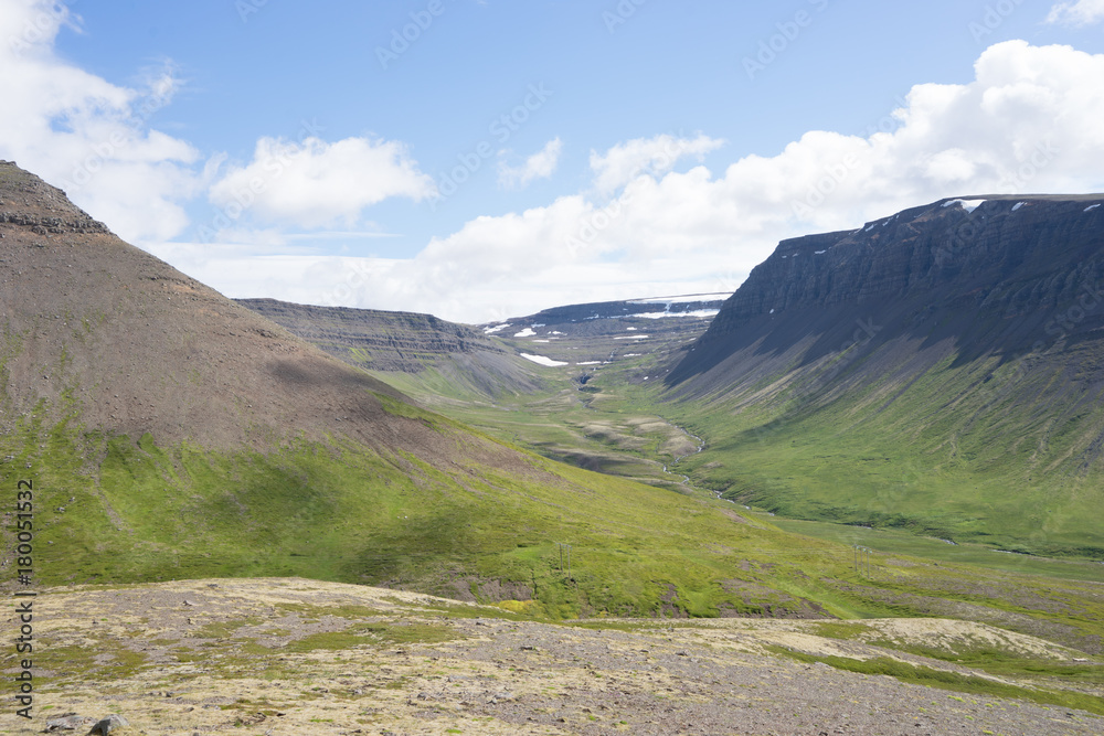 Landschaft in den Westfjorden, Island