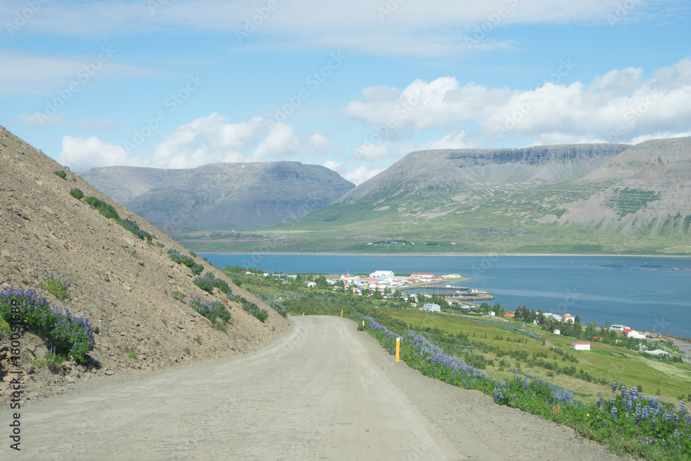 Fototapeta premium Küsten-Landschaft in den Westfjorden, Island