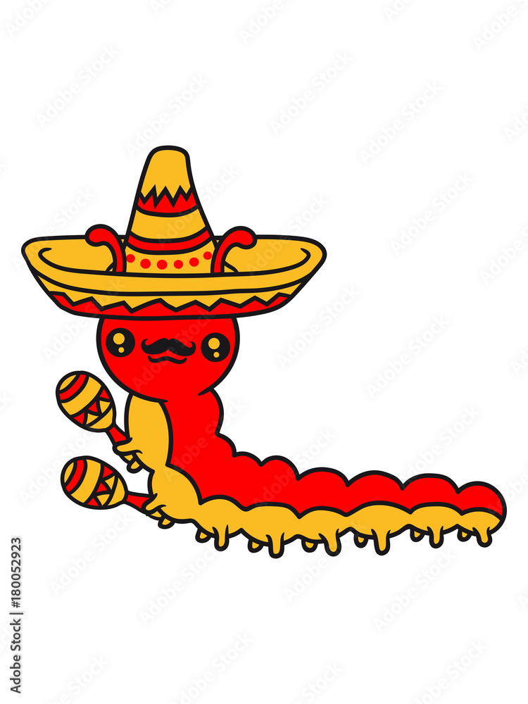 sombrero mexikaner musik party feiern rasseln hut mütze mustache schnurrbart südamerika klein baby kind wurm krabbeln schnecke kriechen raupe schlange süß niedlich comic cartoon sombrero mexikaner musik party feiern rasseln hut mütze mustache schnurrbart südamerika klein baby kind wurm krabbeln schnecke kriechen raupe schlange süß niedlich comic cartoon