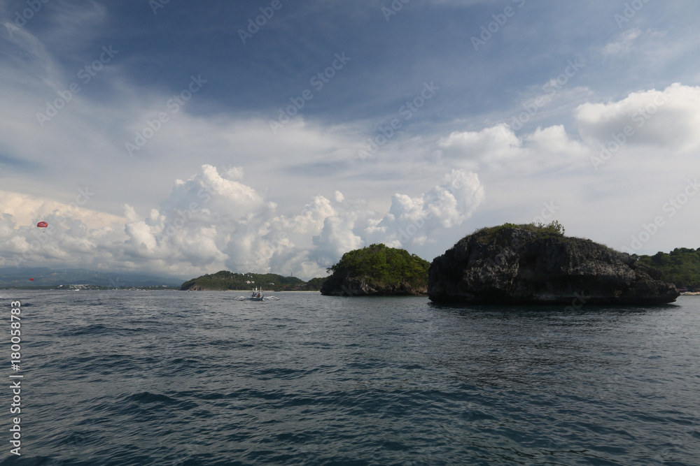 Tropical rocks in Boracay