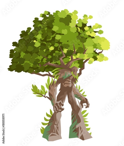 earth tree golem titan forest protector