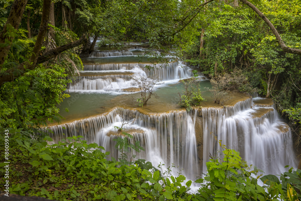 Huai Mae Khamin Waterfall, Thailand