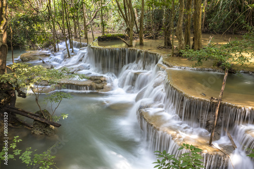 Huai Mae Khamin Waterfall  Thailand