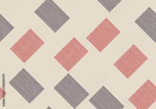 Seamless pattern with stripes. Vector repeating texture. Hand drawn image.
