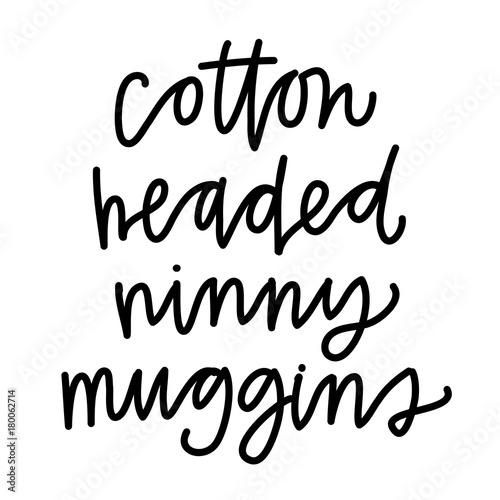 Foto Cotton Headed Ninny Muggins