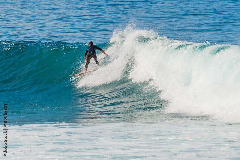 La Santa is a good place for bodyboarding and surfing. Lanzarote. Canary Islands. Spain La Santa is a good place for bodyboarding and surfing. Lanzarote. Canary Islands. Spain
