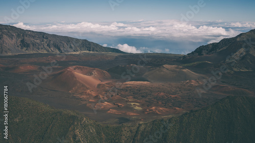 Aerial View of Giant Crater