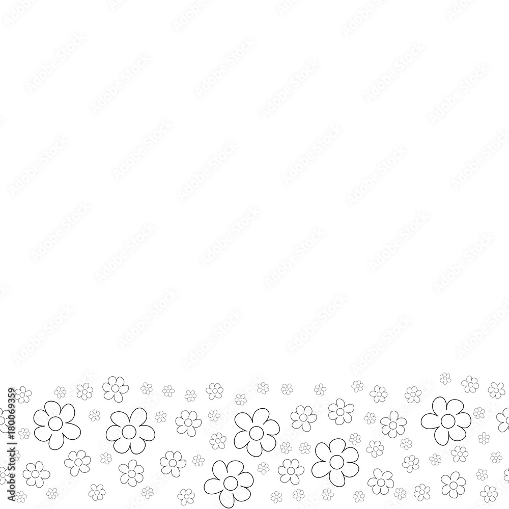 floral frame on a white background prints, greeting cards, invitations for holiday, birthday, wedding, Valentine's day, party floral frame on a white background prints, greeting cards, invitations for holiday, birthday, wedding, Valentine's day, party