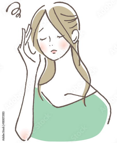 めまい　女性