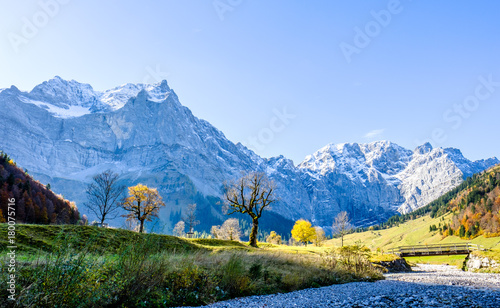 karwendel mountains photo