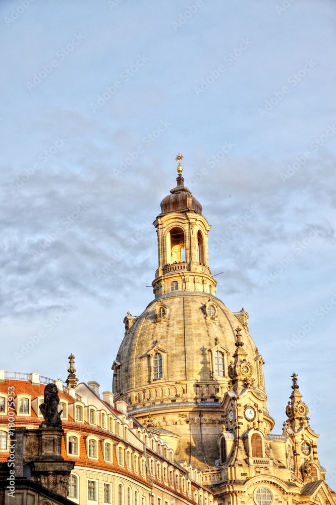 10.12.2016 Dresden street in Germany during the Christmas markets