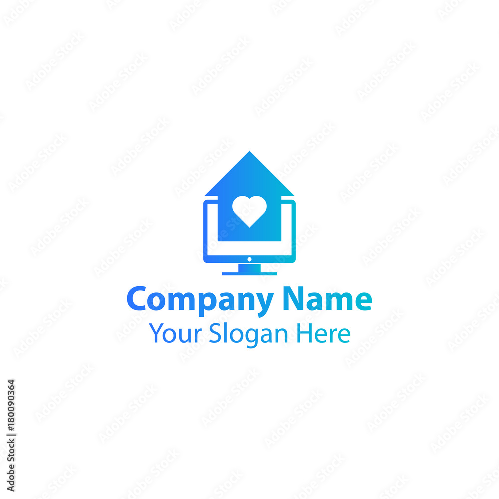 home computer logo design home computer logo design