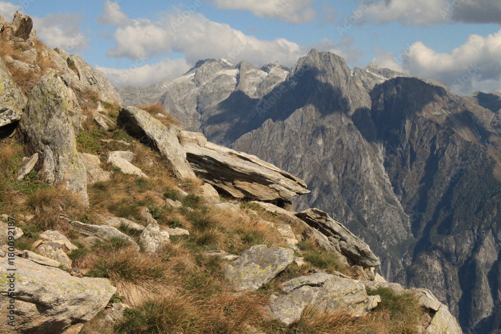 Alpenzauber / Am Monte Berlinghera oberhalb des Comer Sees