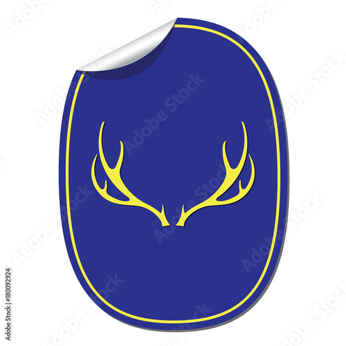 Hunting club logo icon