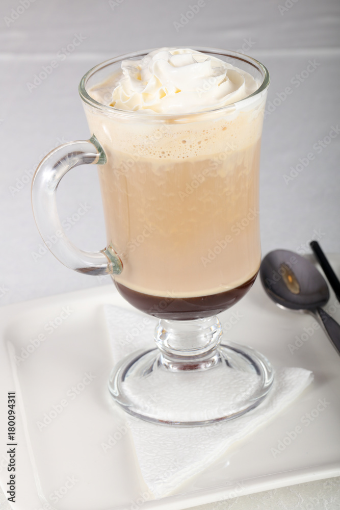 Coffee with ice-cream Coffee with ice-cream