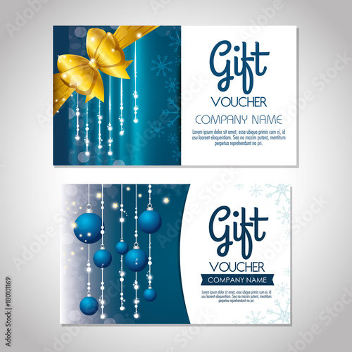 christmas gift voucher gift card