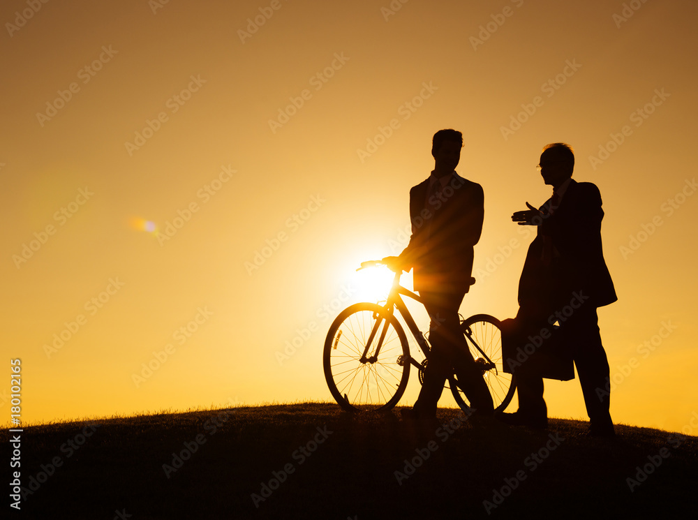 Obraz premium Corporate business workers shoot