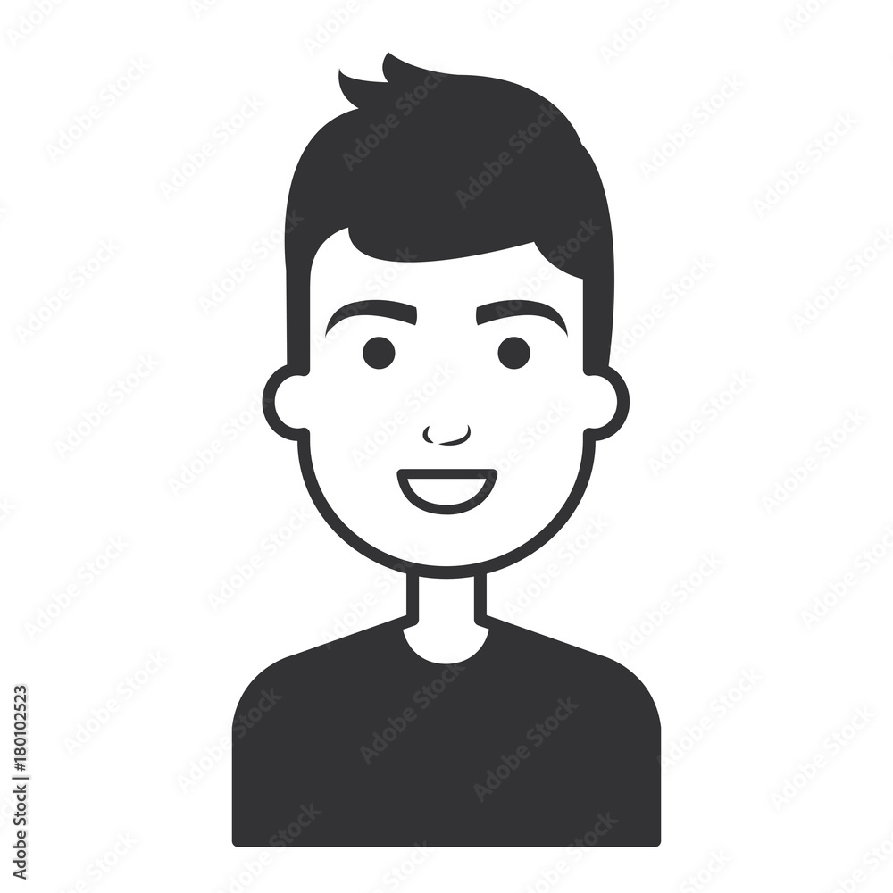 young man avatar character