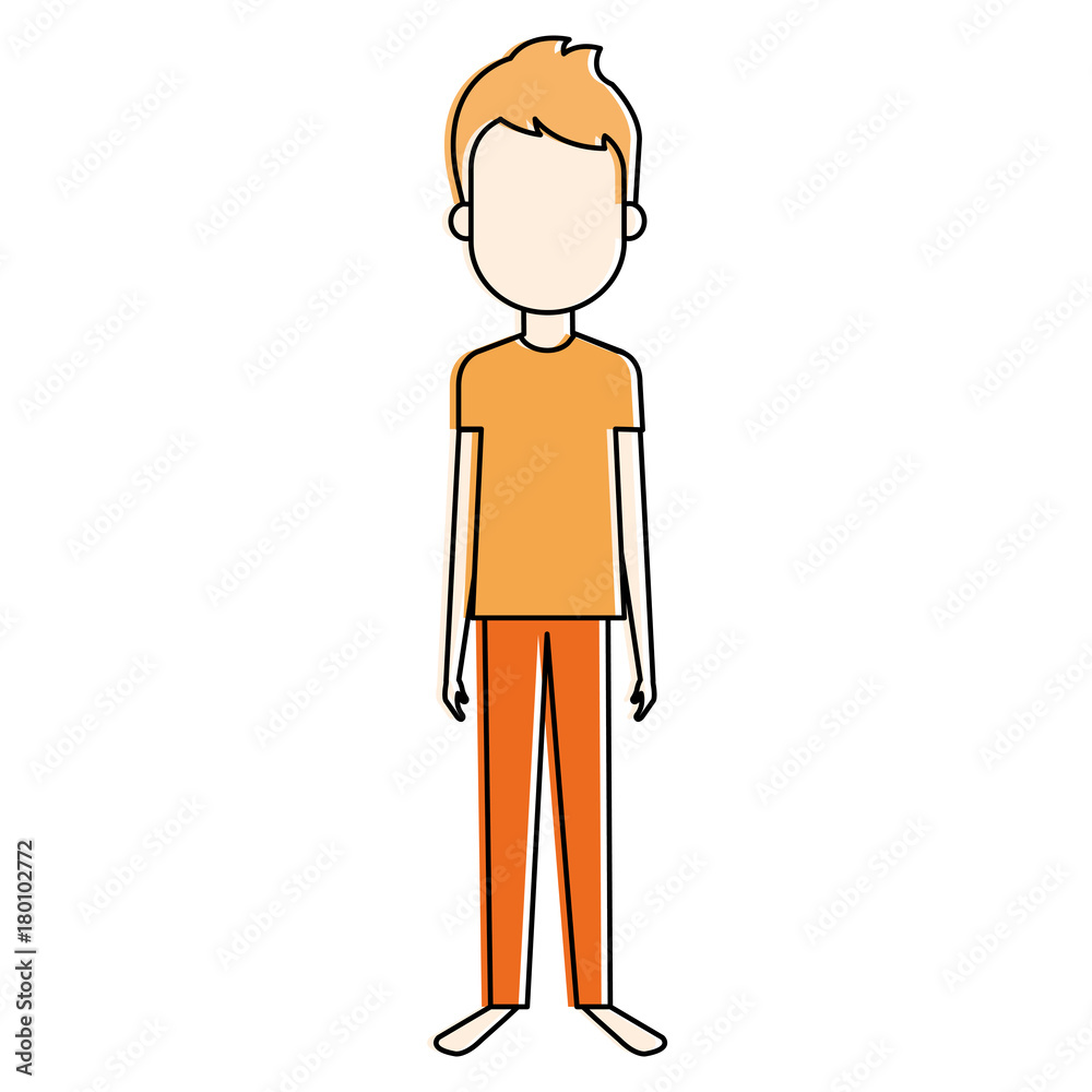 young man avatar character young man avatar character