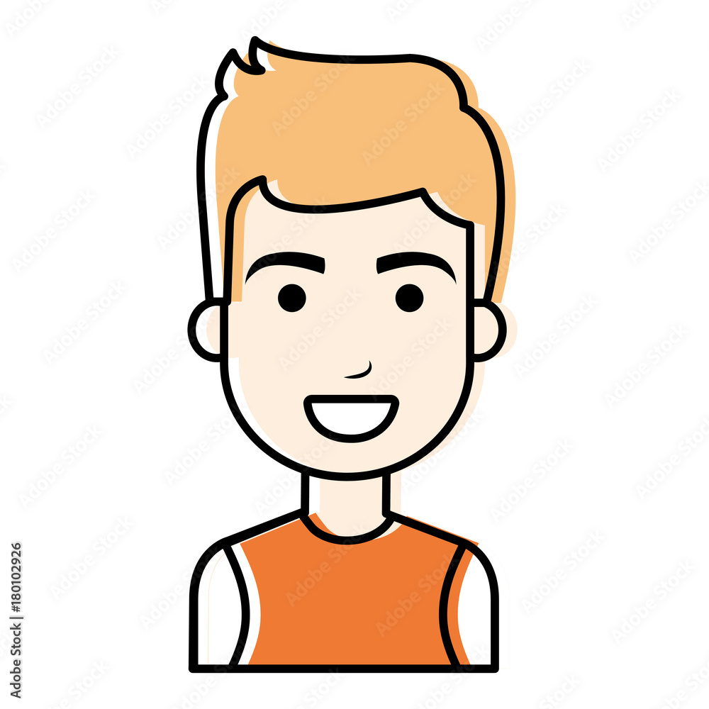 young man avatar character