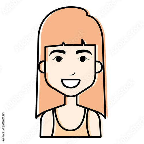 beautiful woman avatar character