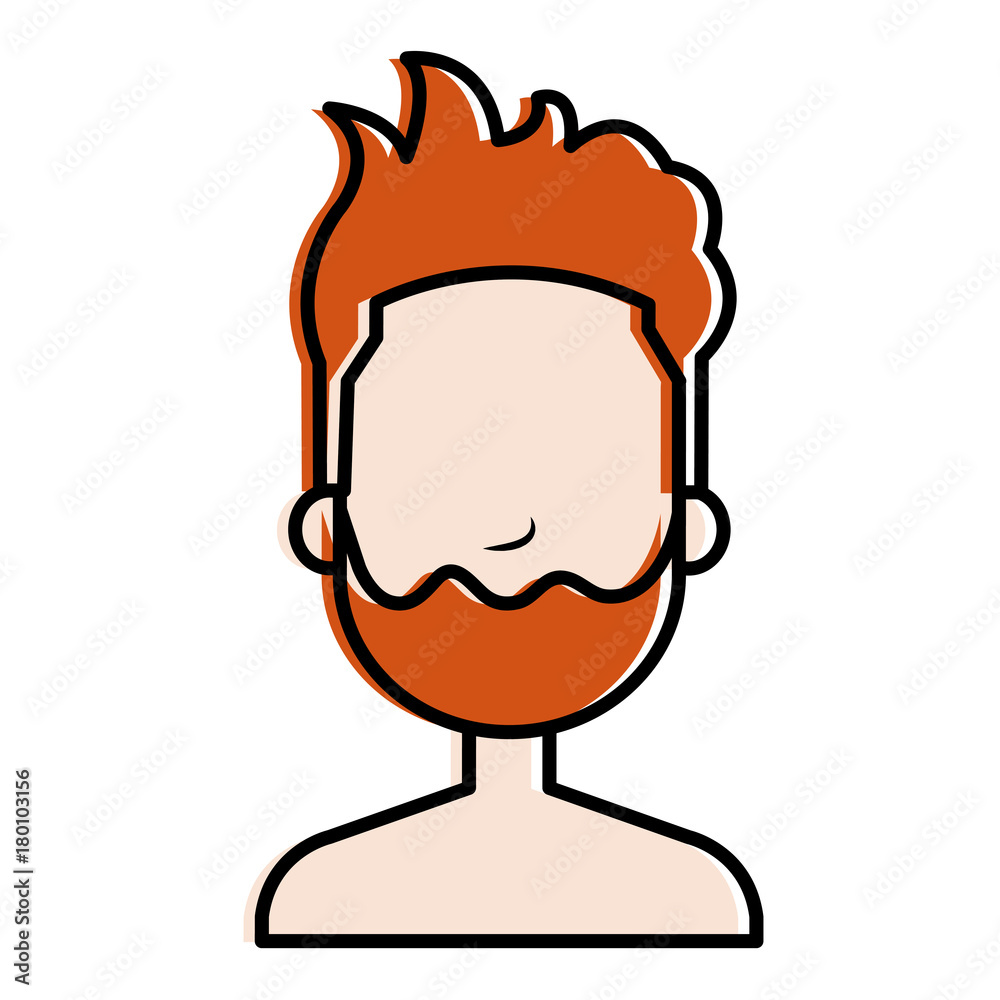young man shirtless avatar character young man shirtless avatar character