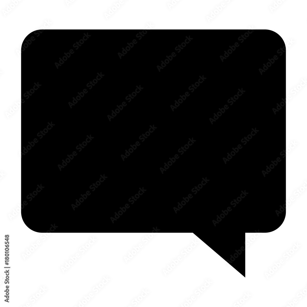 speech bubble isolated icon speech bubble isolated icon