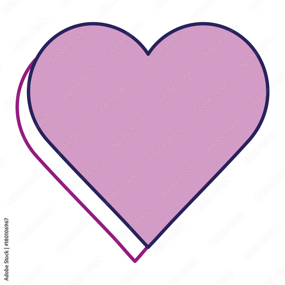 heart love isolated icon