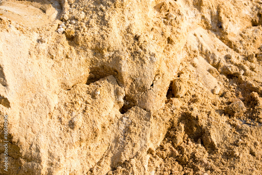 sand on construction site as an abstract background sand on construction site as an abstract background
