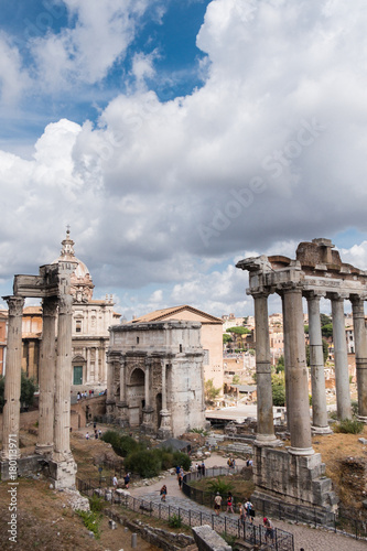 The Imperial Fora (Fori Imperiali in Italian) in Rome