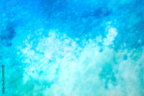 watercolor background turquoise