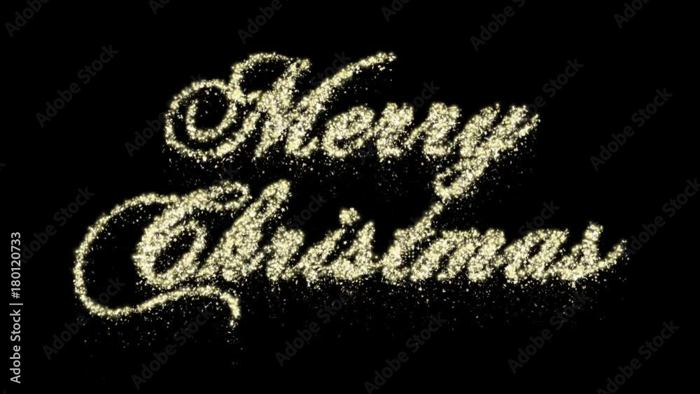 Merry Christmas Particles - Alpha Channel - 4K resolution Merry Christmas Particles - Alpha Channel - 4K resolution