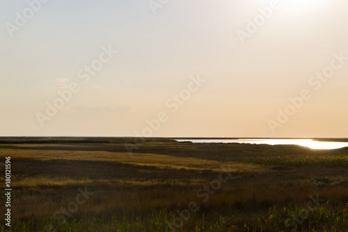View on the Sivash lake  Ukraine
