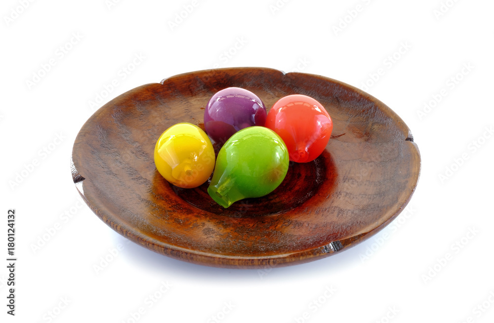 deletable imitation fruits on white background deletable imitation fruits on white background