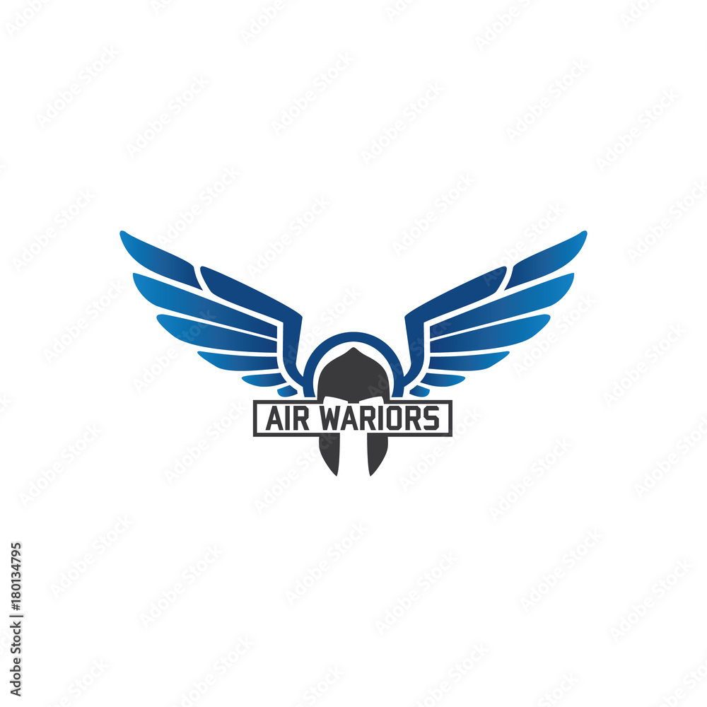 Air wariors - Logo Template