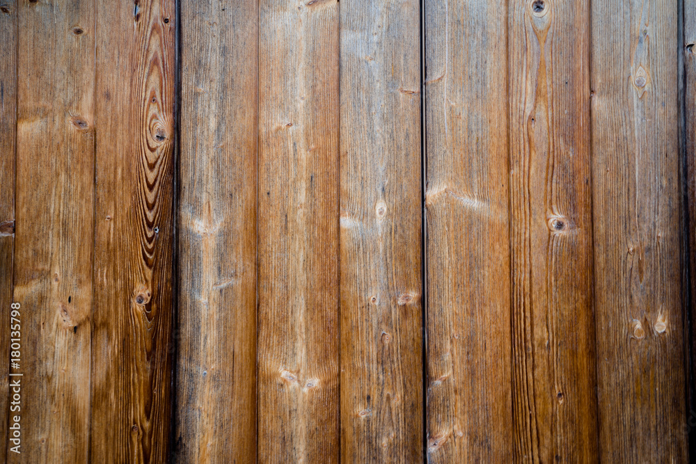 Fototapeta premium Grunge brown wooden panel texture for classic background