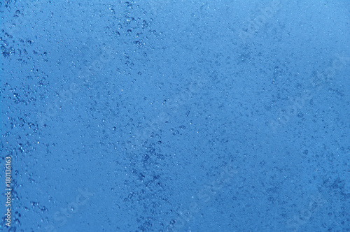 blue summer raindrops falling 