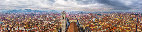 Fototapeta Naklejka Na Ścianę i Meble -  Panoramica di Firenze