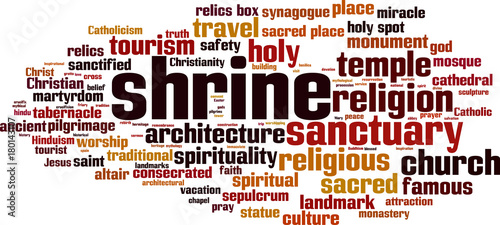 Shrine word cloud