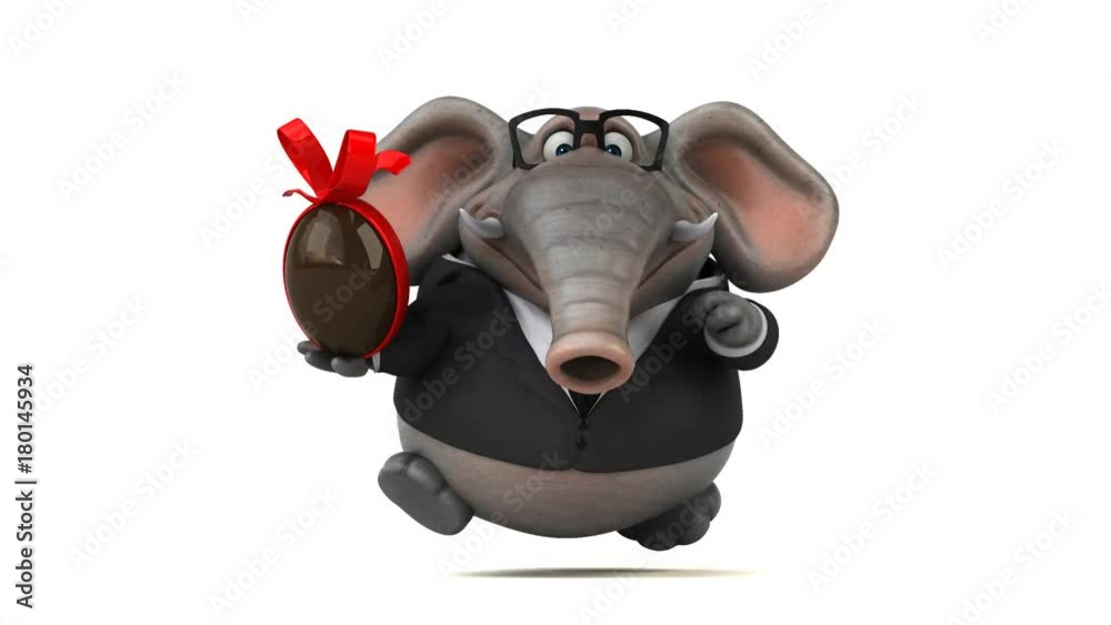 Fun elephant - 3D Animation Fun elephant - 3D Animation