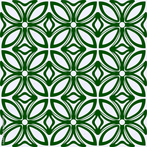 Colored ornamental seamless pattern. Template for design. Vector