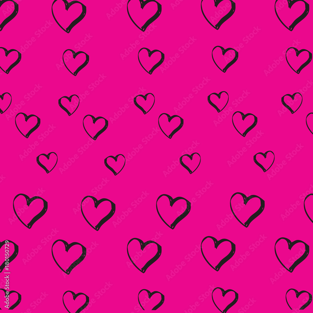 hearts pattern.